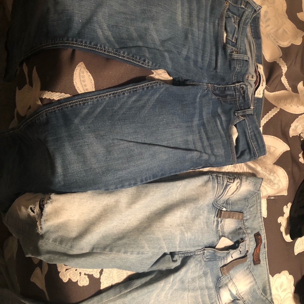 Hollister and fusion jeans
